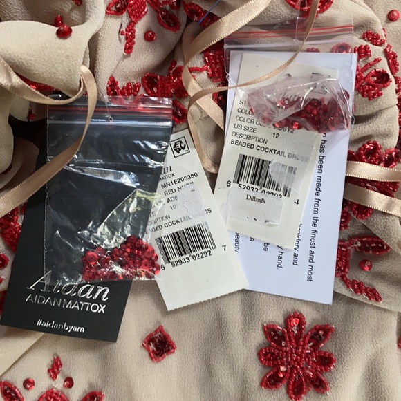 Aidan by Aidan Mattox
Beaded Cocktail Dress - Picture 16 of 17